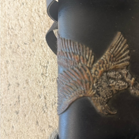 Willie and Max vintage eagle saddlebag for motorcycle- great vintage condition - Picture 5 of 14